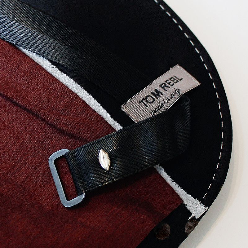 TOM REBL black gold WASHED VELVET Tops | トムレベル(TOMREBL