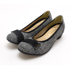 幅広 3E プレーン パンプス ラウンドトゥ レディース フォーマル ゆったり