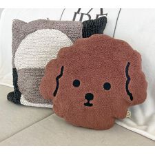 mill and moi(mill and moi)のプードル ブラウン フェイスクッション ミルアンドモイ 韓国 推し活