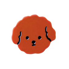 mill and moi(mill and moi)のプードル ブラウン スマホ グリップ ミルアンドモイ 韓国 推し活