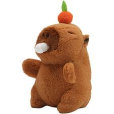 クリアストーン(clearstone)のカピバラ ぬいぐるみ チャビマル マーズ 13cm ブラウン 音楽付き