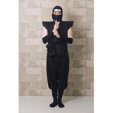 クリアストーン(clearstone)の【ハロウィン】コスプレ 忍者 スーツ ユニセックス 3L ブラック
