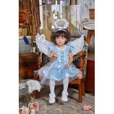 クリアストーン(clearstone)の【ハロウィン】コスプレ グレースチャーム クリスタルエンジェル ベビー  90cm ブルー