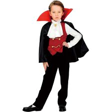 クリアストーン(clearstone)の【ハロウィン】コスプレ クールヴァンパイア キッズ 120cm ブラック ハロウィーン