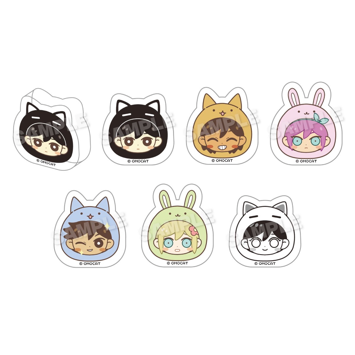 OMORI オモリ 原画展 トレーディングまるめいつアクリルフィギュア BOX トレーディングまるめいつアクリルフィギュア BOX | ステラ