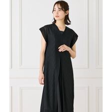 シアーアーガイル サックワンピース