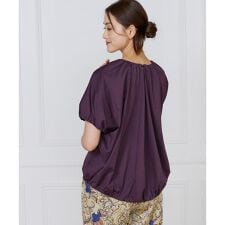 《大きいサイズ》ドルマンスリーブカットプルオーバー