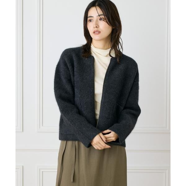 NOBLE YAK/ヤク　ダブルボタンニットカーディガン YAK/ヤク ダブルボタンニットカーディガン（ニット／セーター