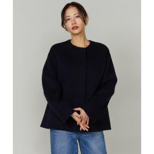 ルスーク(Le Souk)の《大きいサイズ》クルーネックリバーコート