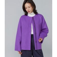 ルスーク(Le Souk)の《大きいサイズ》クルーネックリバーコート