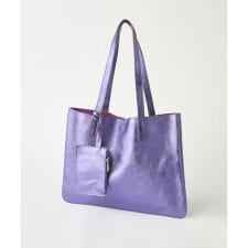 メタリックレザートートバッグ《ANDREA CARDONE/アンドレア カルドネ》