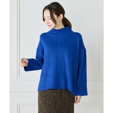 スフレニットハイネックプルオーバー