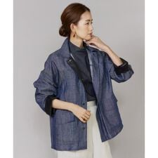 《大きいサイズ》オーバーサイズデニムジャケット