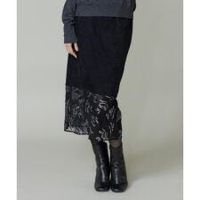 ラベイユ バイ スーペリアクローゼット(la veille by SUPERIOR CLOSET)のベルベットスカート