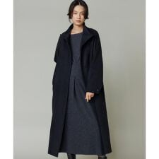 スタンドカラーコート