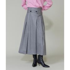 《大きいサイズ》ラップ風スカート