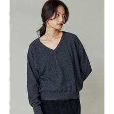 《大きいサイズ》Vネックプルオーバー