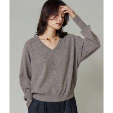 《大きいサイズ》Vネックプルオーバー