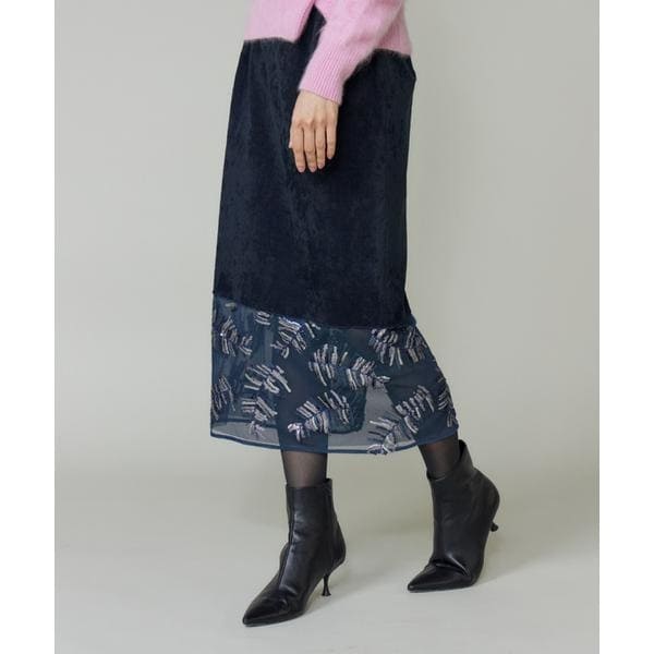 スーパー120ウール タイトスカート[セットアップ可] | リリアン