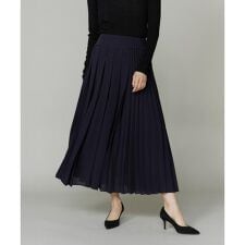 《大きいサイズ》アシンメトリープリーツスカート