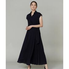 《大きいサイズ》アシンメトリーワンピース