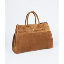 ポーチ付きレザートートバッグ《CHRISTIAN VILLA》