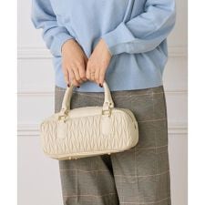 ギャザーボストンバッグ《MARLON》