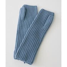 ミドルゲージカシミヤ リブアームウォーマー《ASAUCE MELER》