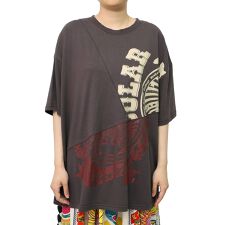 ScoLar スカラー スカラーロゴ柄 リメイク風Tシャツ