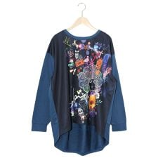 ScoLar スカラー 宇宙スカラーちゃん 異素材切替プルオーバー