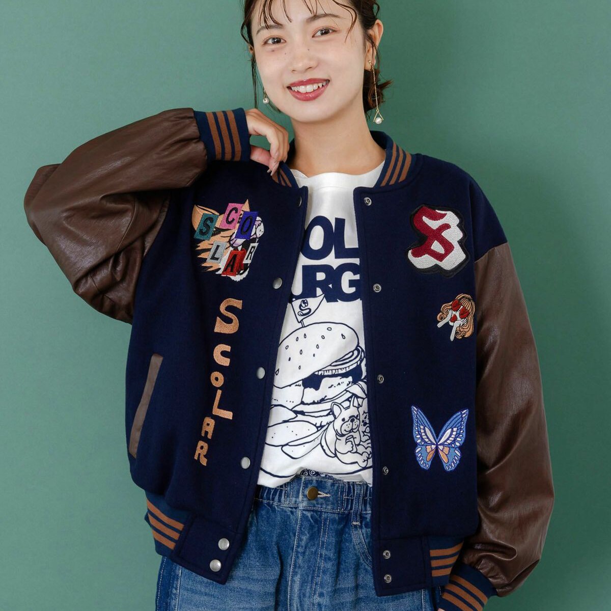 WEB限定】SHIPS any: バーシティ ジャケット 25AW | シップス エニィ