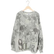 ScoLar スカラー スカラーと女の子がいっぱい裏毛プルオーバー