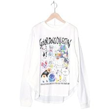 ScoLar スカラー スカラーわんちゃんコレクション柄ロンT