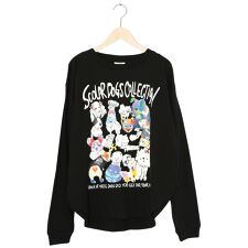ScoLar スカラー スカラーわんちゃんコレクション柄ロンT