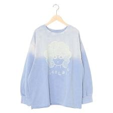 ScoLar スカラー スカラーちゃん柄ヴィンテージ風プルオーバー