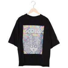 ScoLar スカラー ピクセルアートスカラーちゃんTシャツ