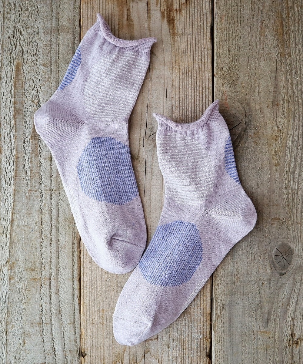 [}C]Put on socks vbgI\bNX Savon 2nd T{ Rbgl \bNX/vbg I \bNXiPot on socksj Lavender
