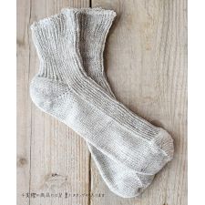 Put on socks プットオンソックス Sea glass シーグラス リネンソックス