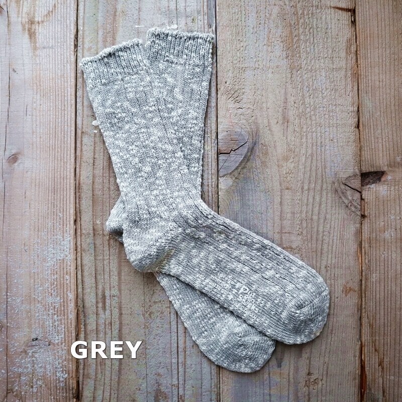 [�}���C]Put on socks �v�b�g�I���\�b�N�X Grain �R�b�g�����l�� �W�����{�X���u�\�b�N�X/�v�b�g �I�� �\�b�N�X�iPot on socks�j Grey