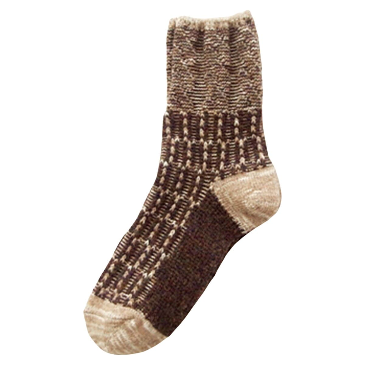 [�}���C]Put on socks �v�b�g�I���\�b�N�X Braid �u���C�h �����m�E�[�� �W���K�[�h�\�b�N�X/�v�b�g �I�� �\�b�N�X�iPot on socks�j CAFE AU LAIT