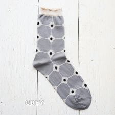 フレンチブル(French bull)のFrench Bull フレンチブル No.11-25272 タイルソックス レトロ柄