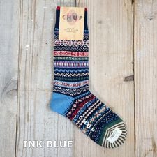 CHUP チュプ HAVN ハウン フェアアイル柄ソックス