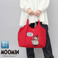 ムーミン(MOOMIN)のムーミン 撥水 ナイロン エンブロイトートバッグ