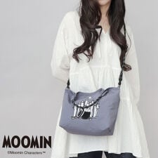ムーミン(MOOMIN)のムーミン MOOMIN 撥水ナイロン 2WAYショルダー ミニトートバッグ