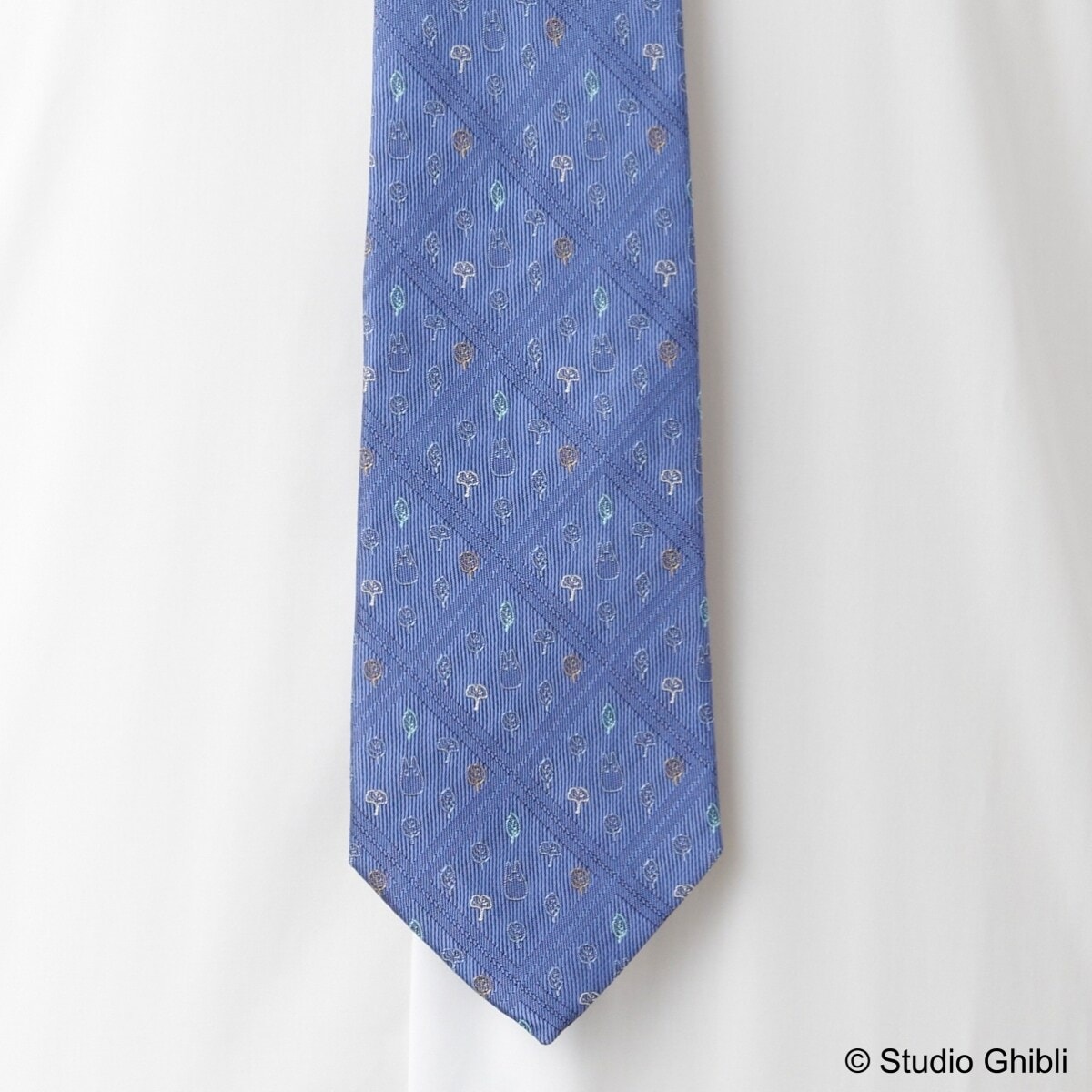 となりのトトロ（My Neighbor Totoro）/【ネクタイ】となりのトトロ｜葉っぱとチェック ネクタイ】となりのトトロ｜葉っぱとチェック | となりのトトロ(My