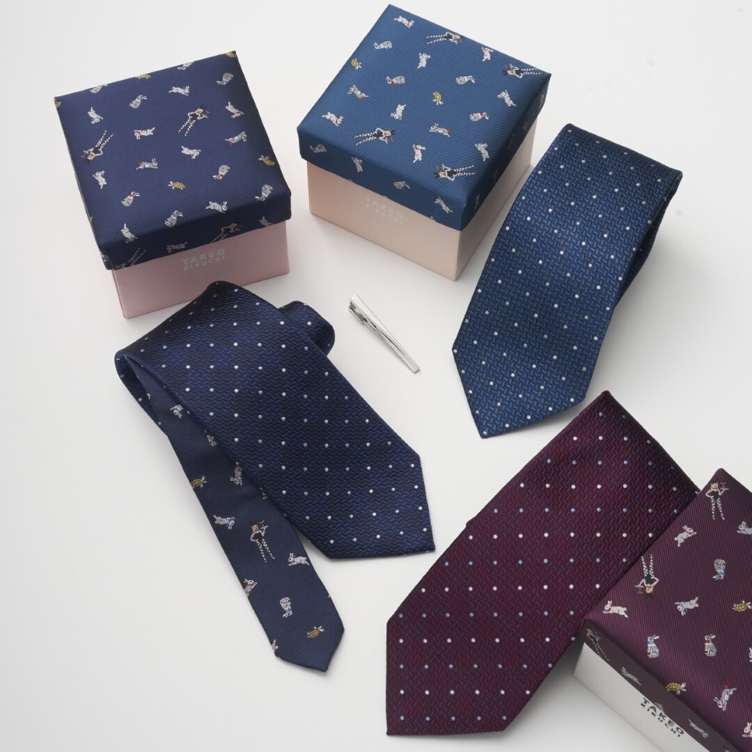 フォーマルタイ】タケオキクチ｜ヘリンボンジャカード | タケオキクチ