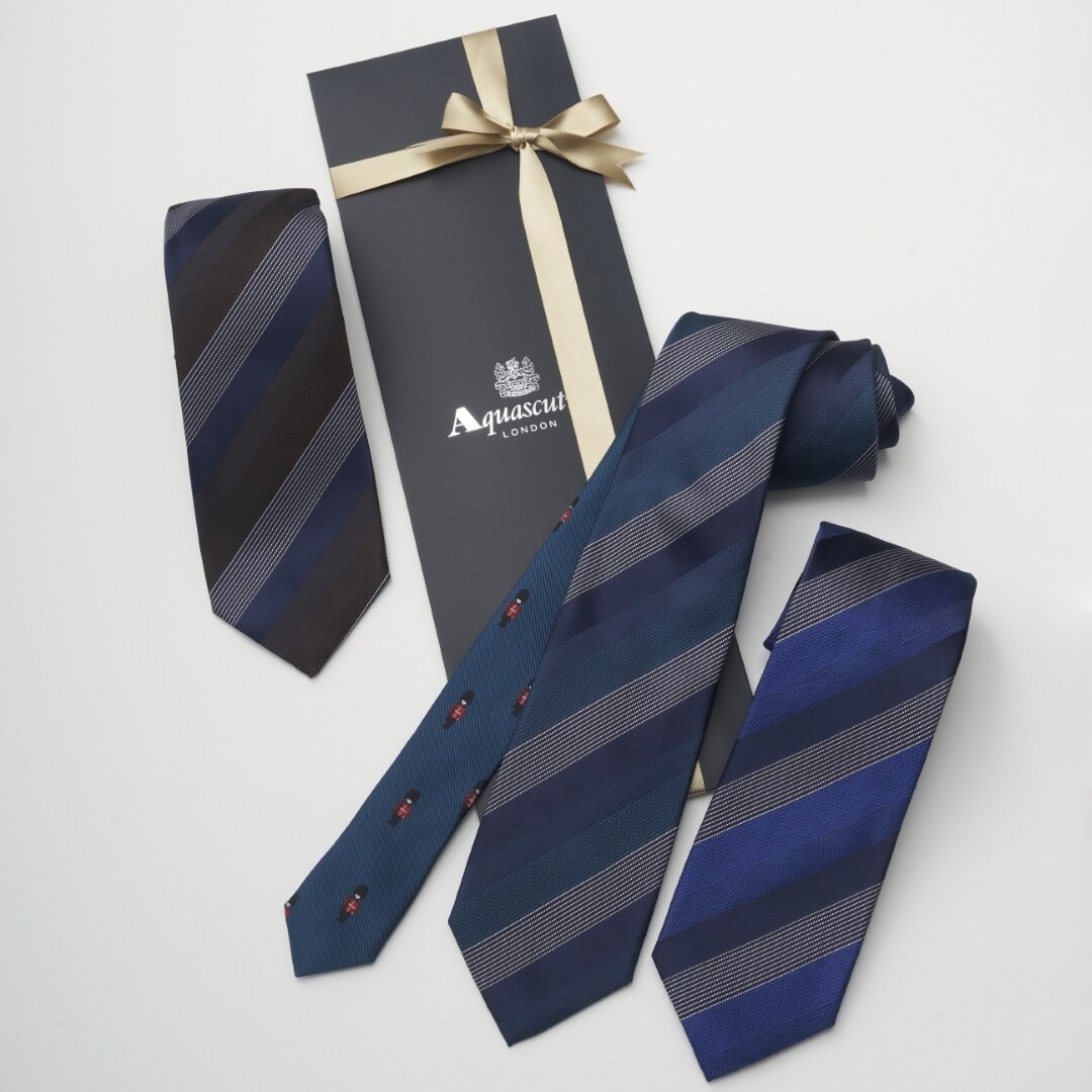 ネクタイ】アクアスキュータム｜マイクロ メランジ | アクアスキュー