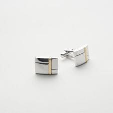 アクアスキュータム(AQUASCUTUM)の【カフス】アクアスキュータム｜ゴールドライン入り