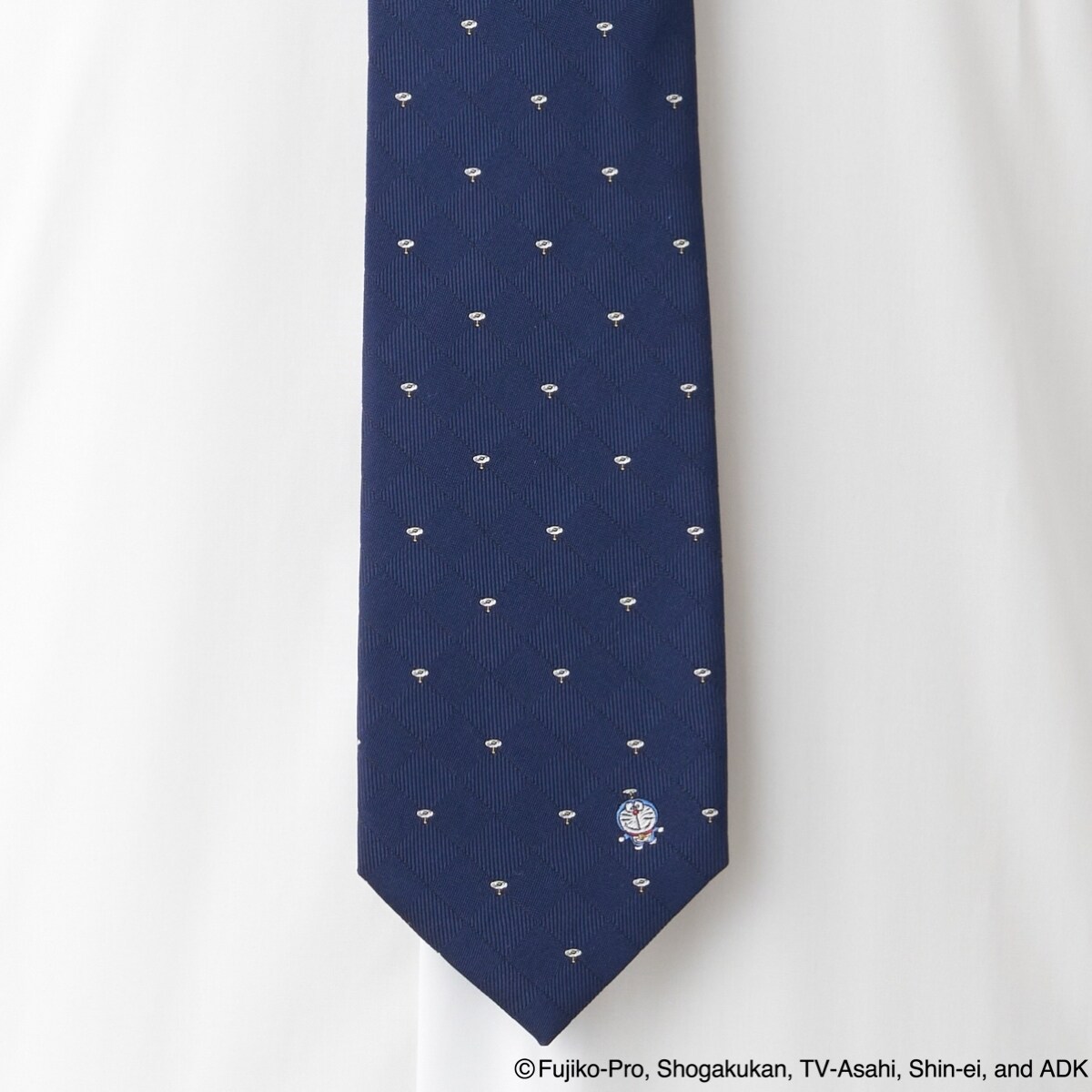 【未使用】ドラえもん メンズ ネクタイ 3本セット ドラえもんオフィシャルショップ「ドラえもん未来デパート」にて