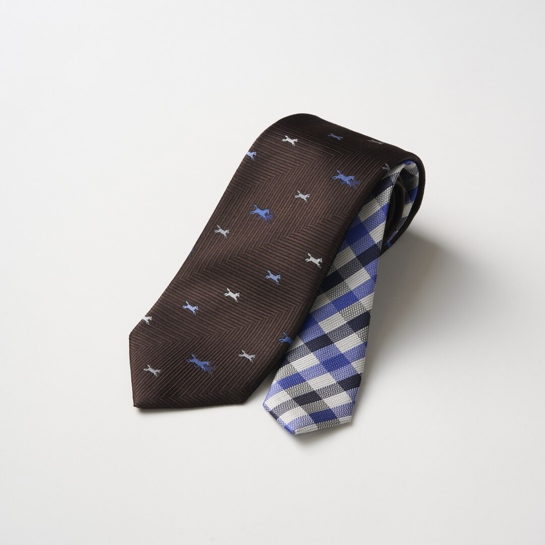ネクタイ】アクアスキュータム｜マイクロ メランジ | アクアスキュー